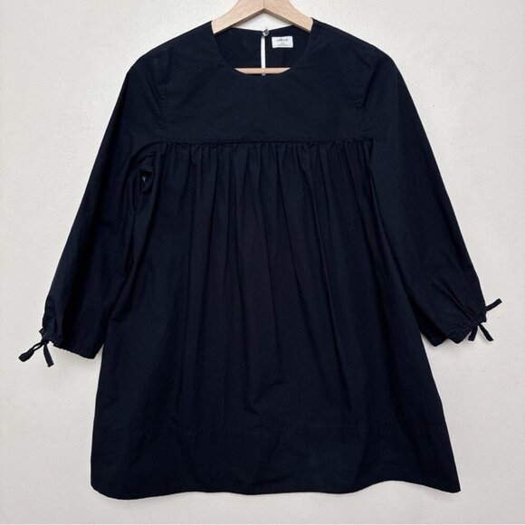 Aritzia Womens XXSmall Wilfred Lessine Babydoll Mini Black Dress - Picture 2 of 14